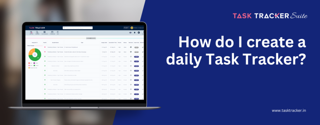 Create a daily Task Tracker