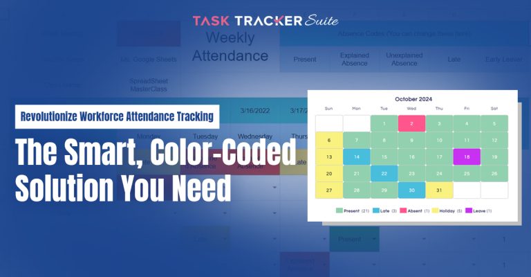 Revolutionize Workforce Attendance Tracking: The Smart, Color-Coded ...