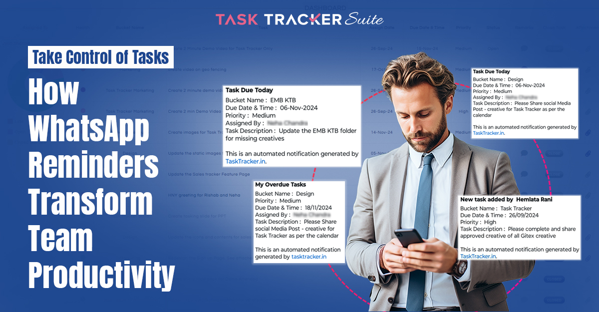 Take Control Of Tasks: How WhatsApp Reminders Transform Team Productivity