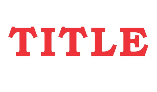 titlelogo Logo