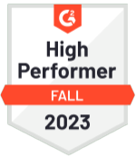 G2 High Performer: Fall 2023