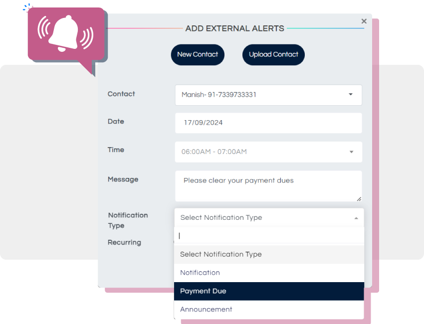 A screenshot of a Task List from Desktop and Mobile screen of Task Tracker Dashboard