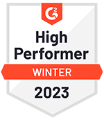 G2 High Performer: Winter 2023