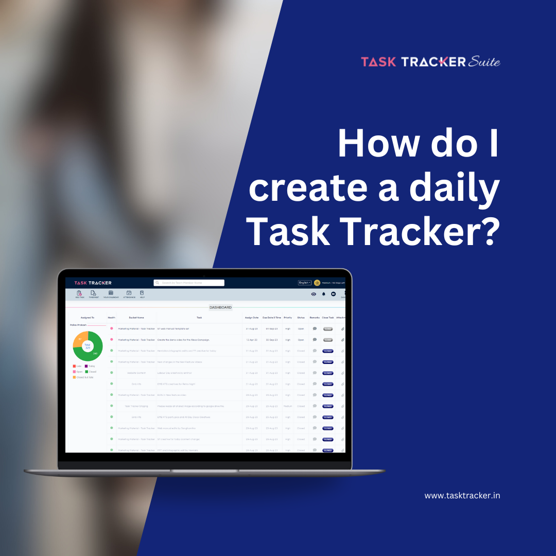 How do I create a daily Task Tracker?
